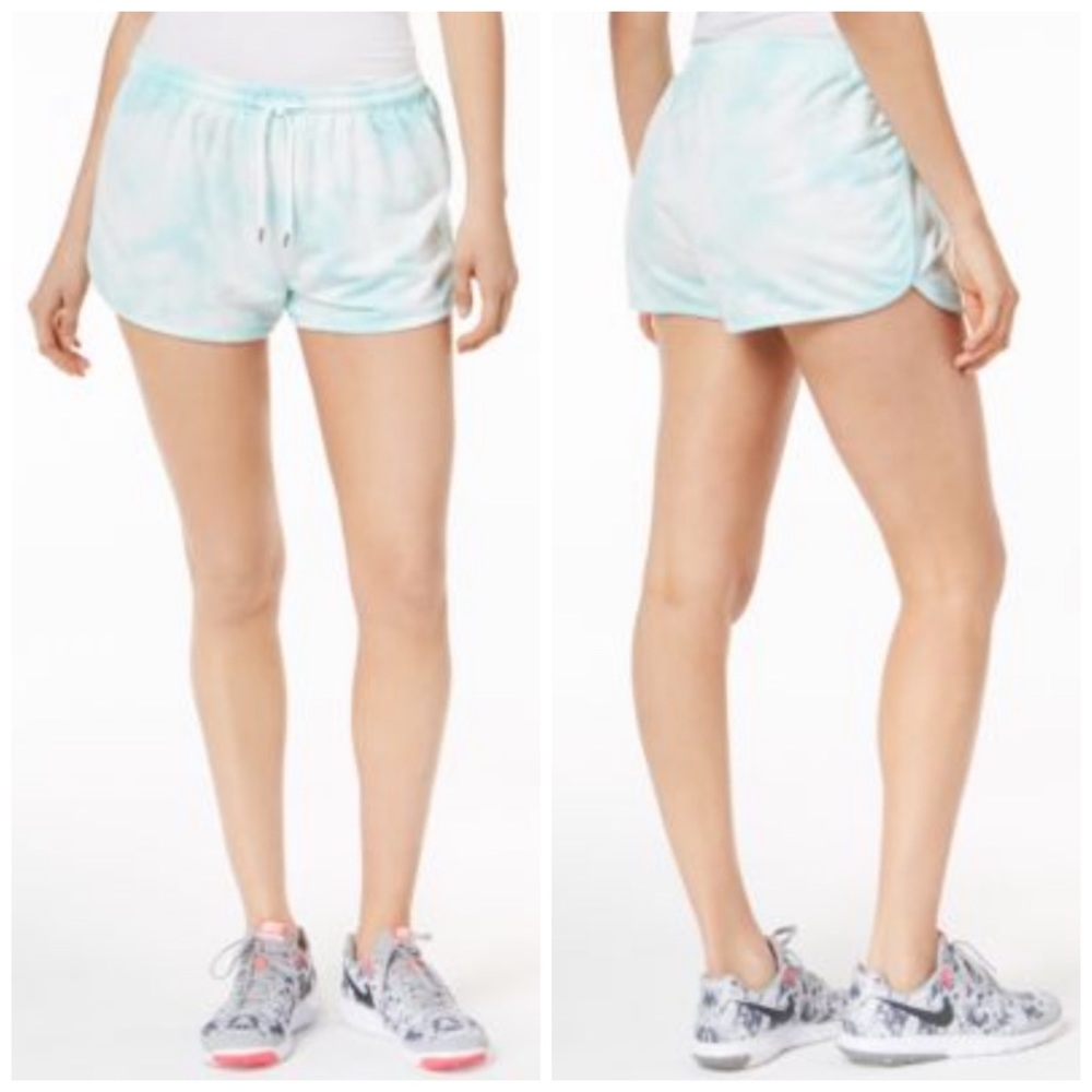 Mint Green Tie Dye Drawstring Shorts by Jessica Simpson XS, Medium & XL